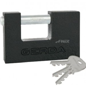 product photo Kłódka trzpieniowa żeliwna KZT-60 GERDA