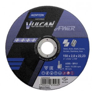 product photo Tarcza do cięcia stali 150x2,0x22,23 A30S VULCAN