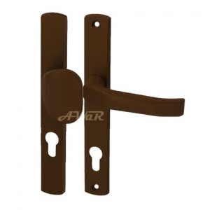 product photo Pochwyt-klamka drzwiowa DIANA 72 wkład brązowa
