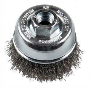 product photo Szczotka druciana garnkowa drut falisty ø100 M14  0,3 BT 600 W Klingspor