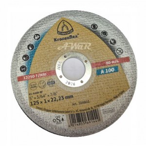 product photo Tarcza do cięcia metalu A100  125x1,0x22,23 EX płaska  Klingspor